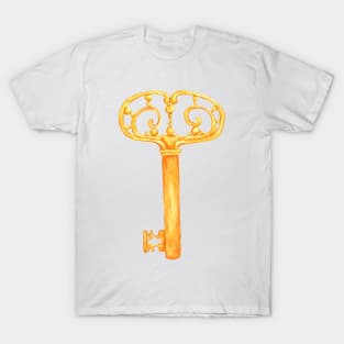 gold Antique Key _2 T-Shirt